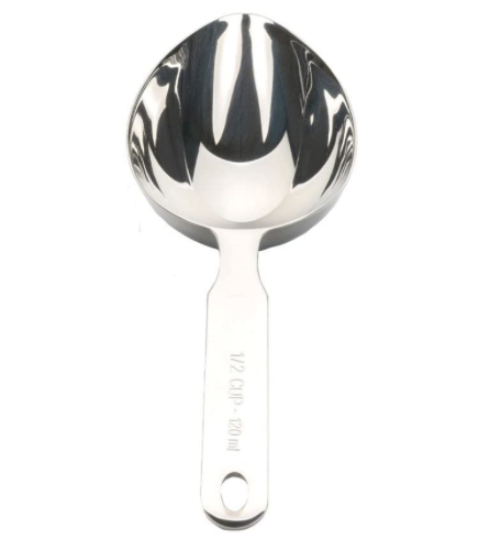 Adjustable Measure Sliding Measuring Spoon White Scoop Mr Helper Cup/TBS/ml  
