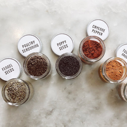 The Spices Jars - Set of 5