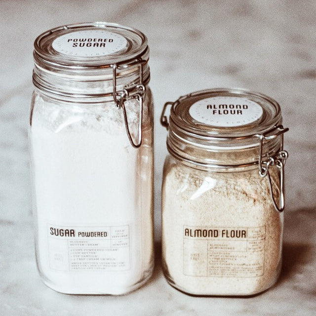 Custom Labeled Jars (Sets of 6 or 12)